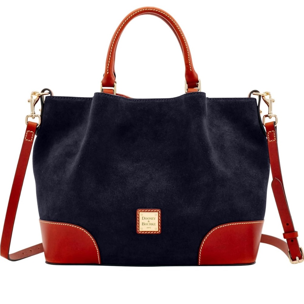 Dooney & Bourke Suede Brenna - Navy